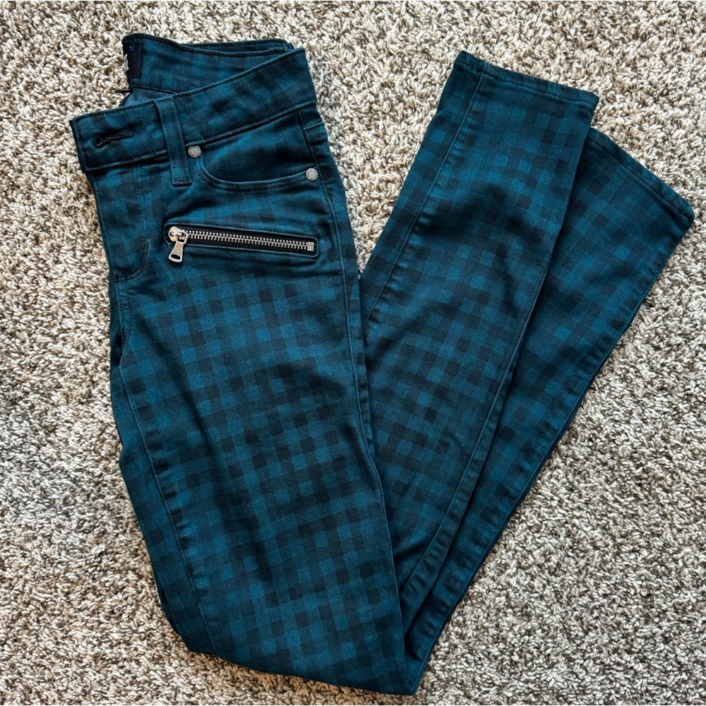 PAIGE Indio Zip Skinny Jeans